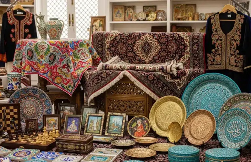 مراحل اخذ جواز صنایع دستی