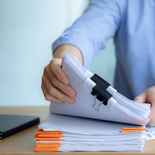 Contracting company registration documents