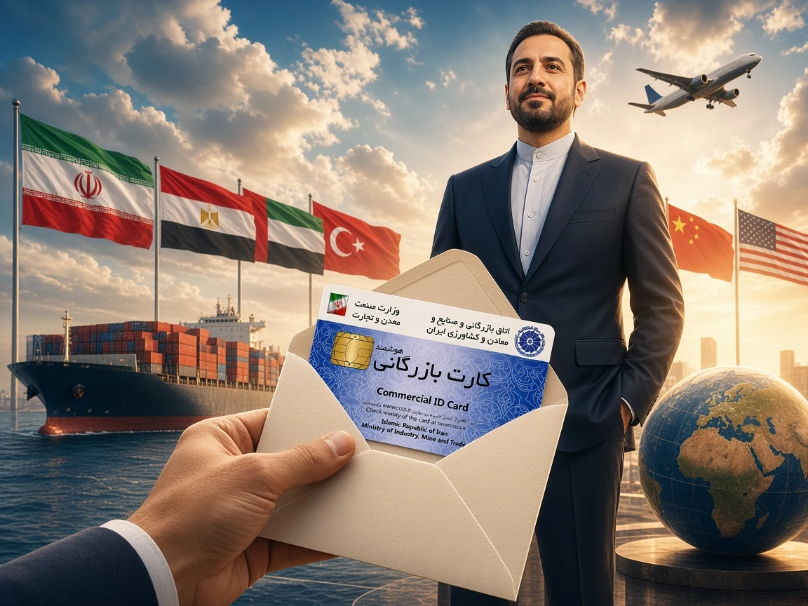 زمان دریافت کارت بازرگانی
